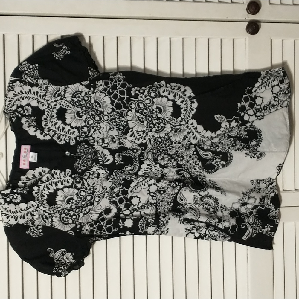 Koi Scrub Top